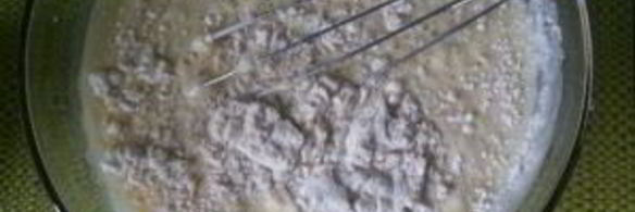 омлет в духовке с мукой