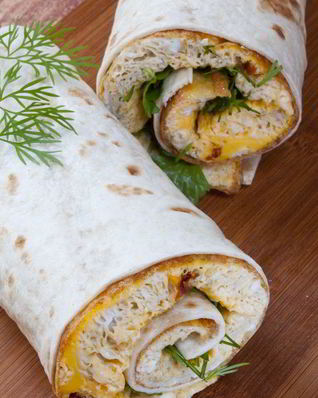 Омлет в лаваше