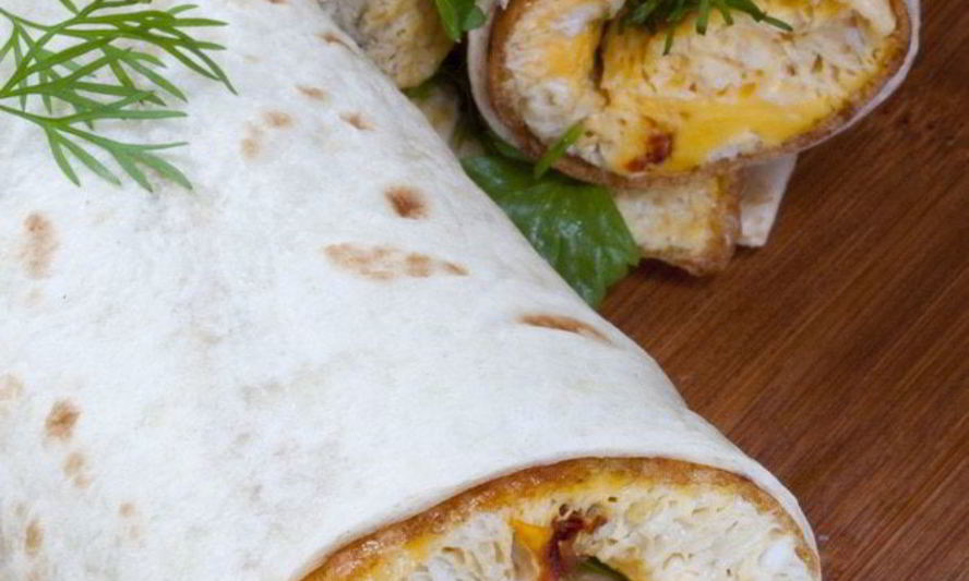 Рецепт омлета в лаваше