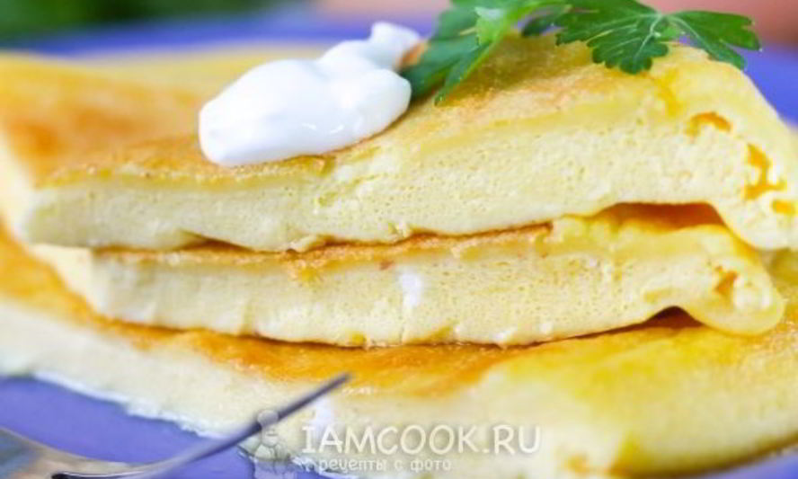 Рецепт омлета в мультиварке