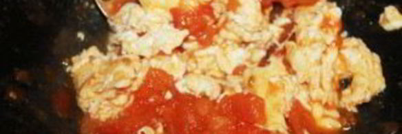 омлет в воке