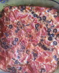 Омлет в духовке