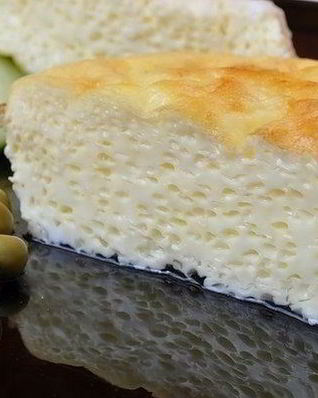 Пышный омлет со сливочным маслом на водяной бане