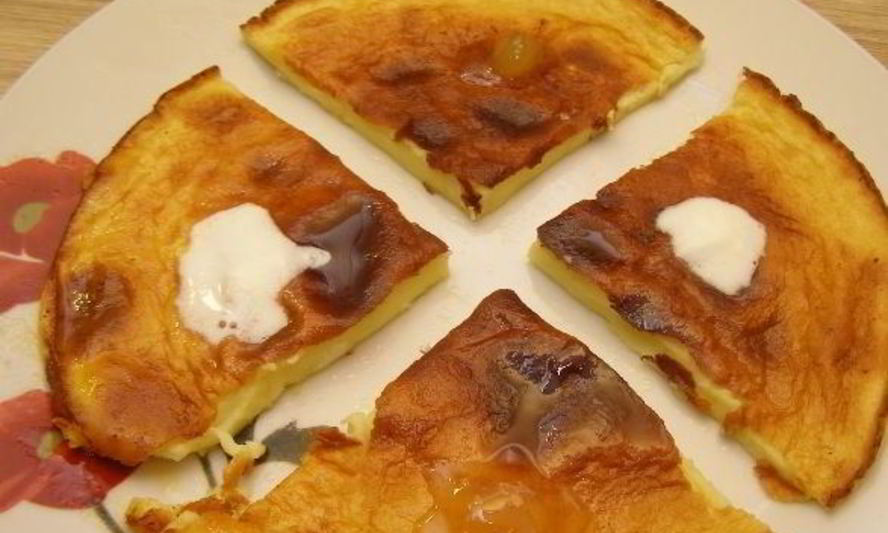 Рецепт сладкого омлета