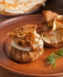 Закуска из шампиньонов