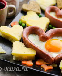 Закуска из сосисок