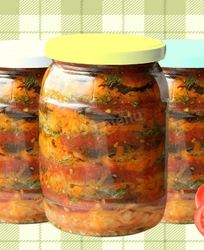 Закуски из баклажанов