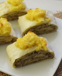 Закуски из лаваша