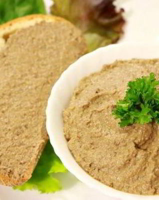 Быстрый печеночный паштет