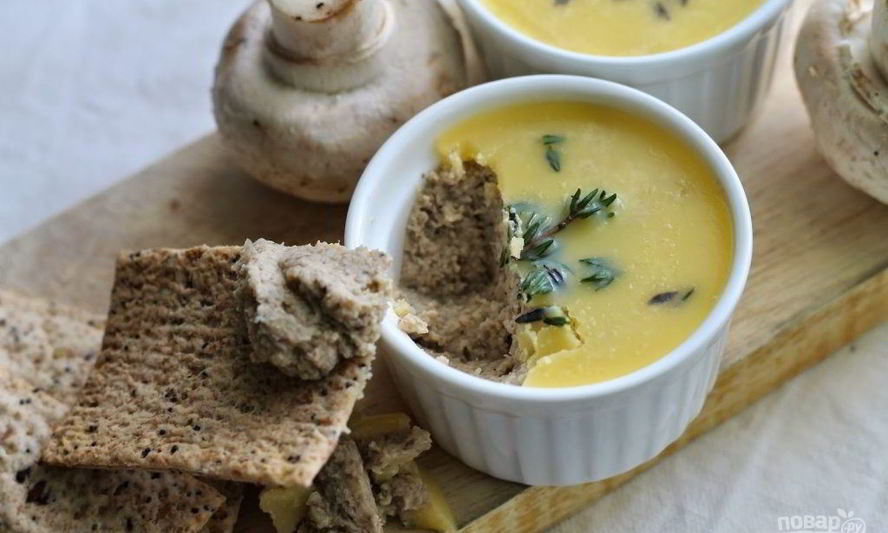 Рецепт грибного паштета домашнего