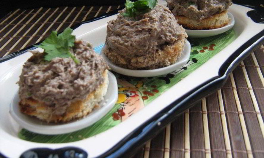 Рецепт грибного паштета