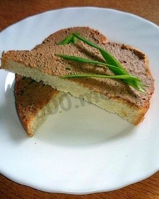 Куриный паштет из печени с морковью