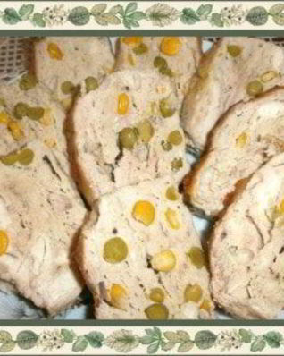 Куриный паштет Конфетти