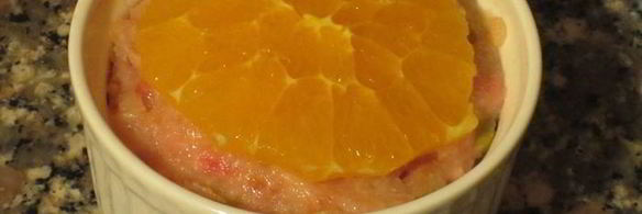 куриный паштет с оливками и апельсинами