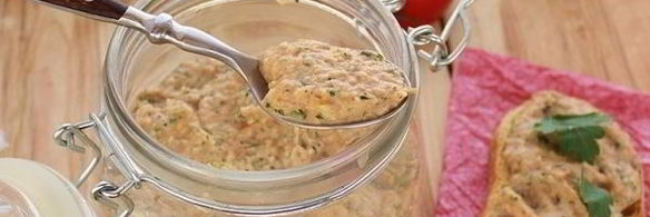 паштет из белой фасоли