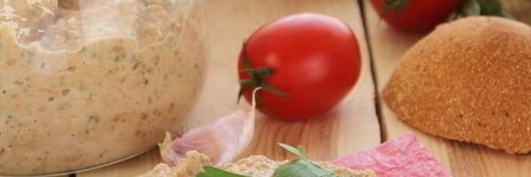 паштет из белой фасоли