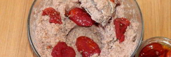 паштет из булгура и красной фасоли