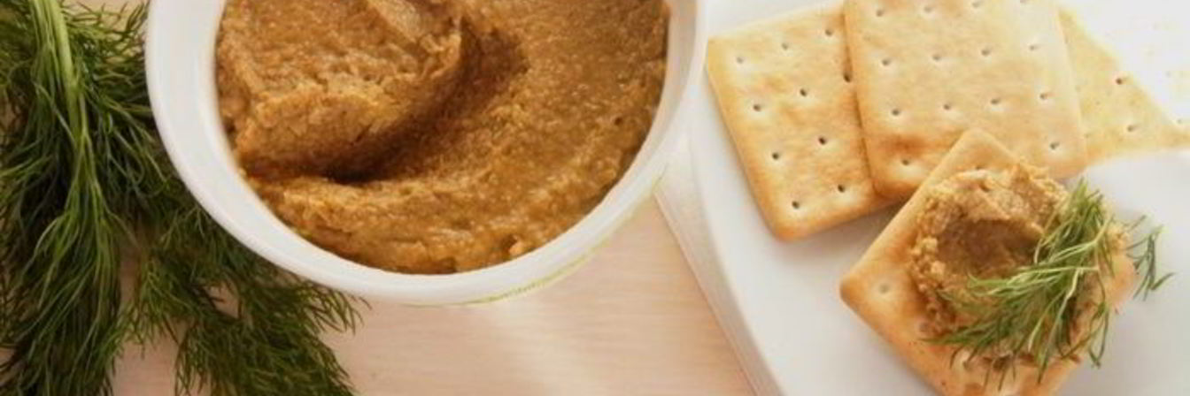 Паштет из чечевицы и грибов