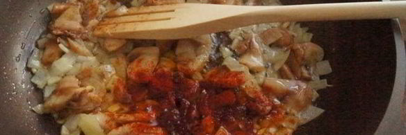 паштет из чечевицы и грибов