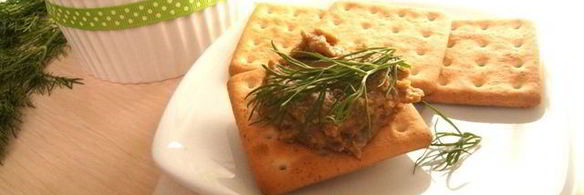 паштет из чечевицы и грибов