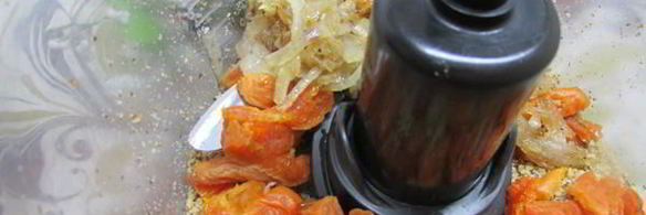 паштет из чечевицы с курагой