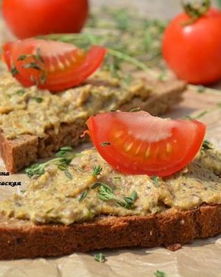 Паштет из кабачков с грибами