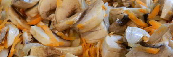 паштет из кабачков с грибами