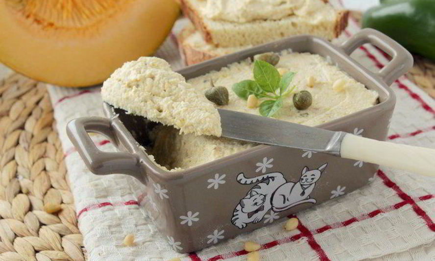 Рецепт паштета из куриной грудки с тыквой и кедровыми орешками