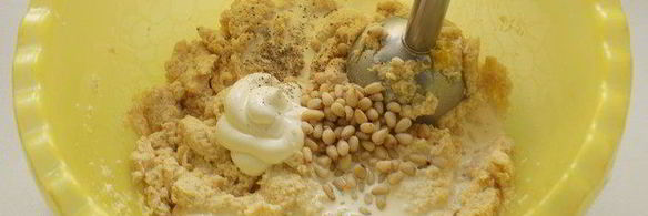 паштет из куриной грудки с тыквой и кедровыми орешками