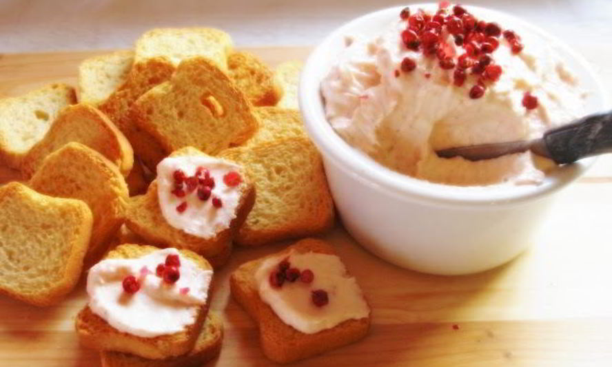 Рецепт паштета из лосося