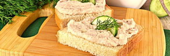 паштет из молок слабосоленой сельди