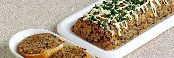 паштет из опят с овощами