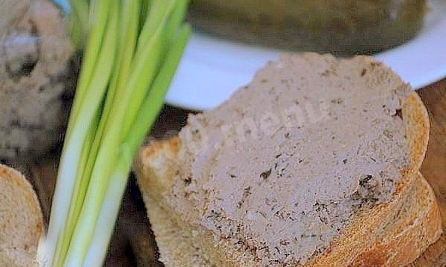 Рецепт паштета из печени с черносливом