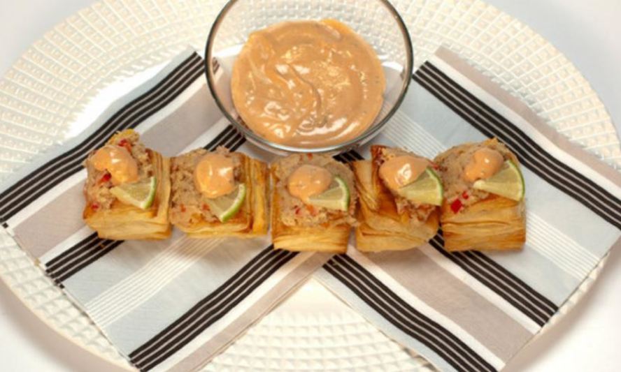 Рецепт паштета из пикши с хлебом и сладким перцем