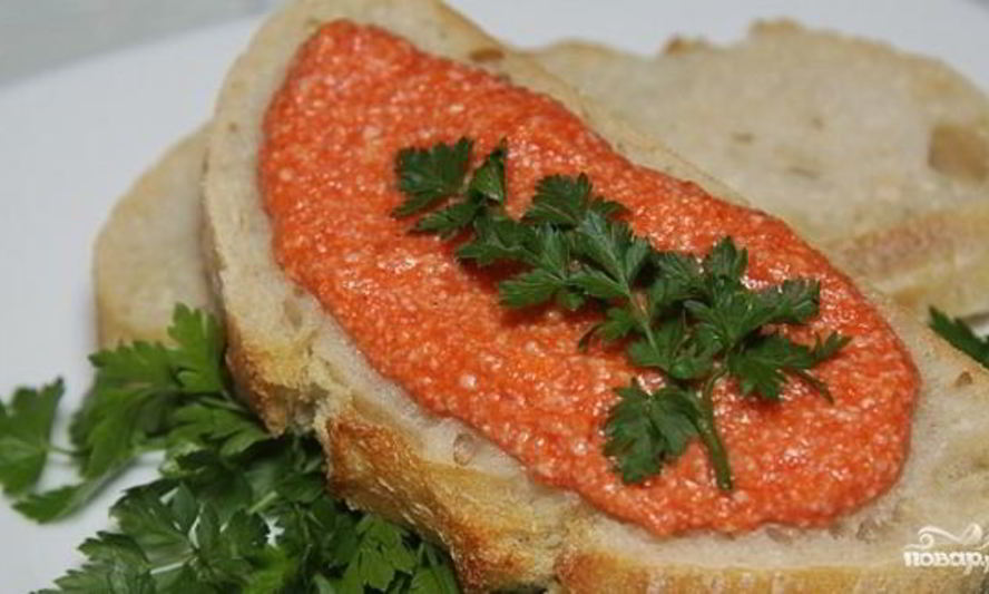 Рецепт паштета из помидоров
