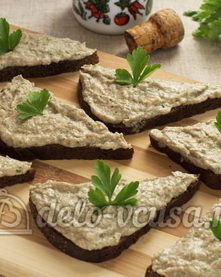 Паштет из рыбных консервов