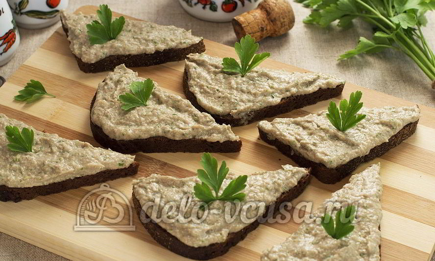 Рецепт паштета из рыбных консервов