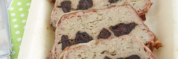 паштет из свиной печени с черносливом