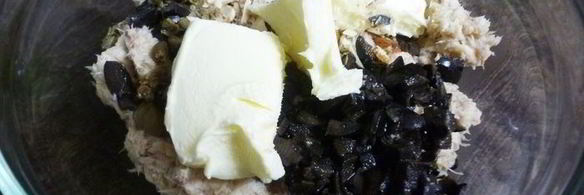 паштет из запеченной скумбрии с чесноком