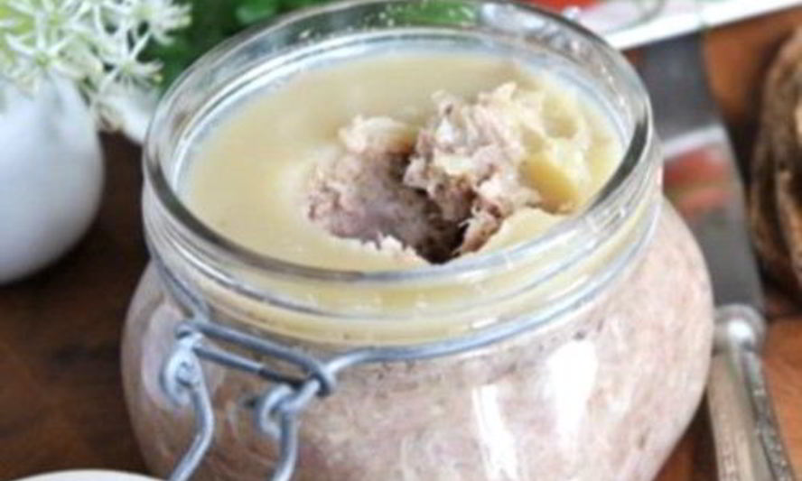 Рецепт паштета рийет из свинины