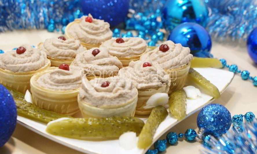 Рецепт паштета рыбного нежные корзинки