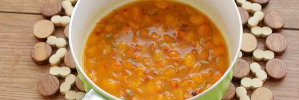 паштет с облепиховым желе