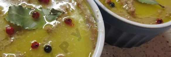 запеченный паштет из утиной печени