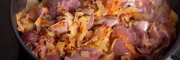 запеченный печеночный паштет с грибами