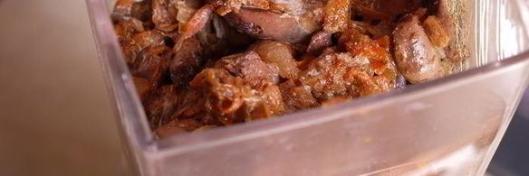 запеченный печеночный паштет с грибами