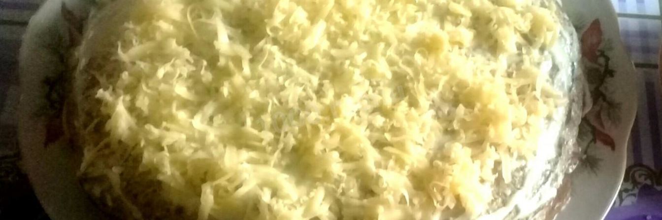 Печеночный тортик