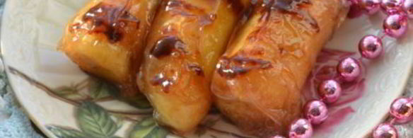 банановые спринг-роллы