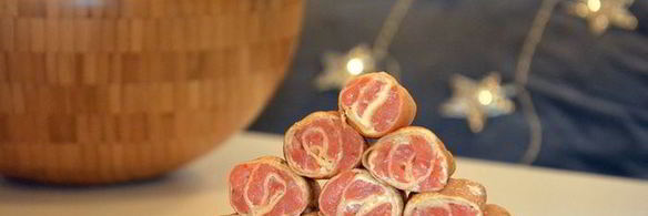 блинные роллы с семгой