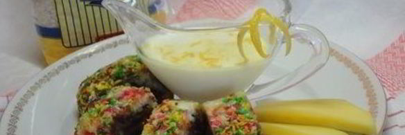 десертные роллы тропикана