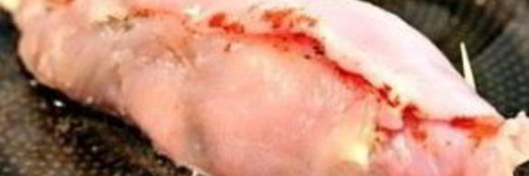 куриные роллы, фаршированные брокколи и сыром